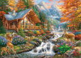 CHERRY PAZZI Puzzle Klid vysoko v horách 1000 dílků