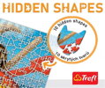 TREFL Puzzle Hidden Shapes: Kočičí prázdniny 1011 dílků