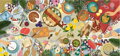 GIBSONS Panoramatické puzzle Piknik snů 636 dílků