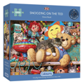 GIBSONS Puzzle Zdřímnutí na medvídkovi 1000 dílků