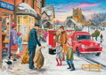 GIBSONS Puzzle Kouzlo Vánoc 4x500 dílků