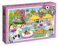 GIBSONS Puzzle Párty v bazénu 100 dílků