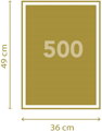 CLEMENTONI Puzzle Batman 500 dílků