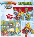 EDUCA Puzzle Superthings 2x100 dílků