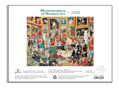 GALISON Puzzle Meowsterpiece: Galerie Uffizi 1500 dílků