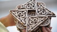 WOODEN CITY 3D puzzle Tajemná schránka 176 dílů