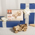 ROBOTIME Rokr 3D dřevěné puzzle Vojenský džíp 369 dílků