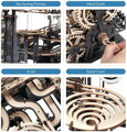 ROBOTIME Rokr 3D dřevěné puzzle Kuličková dráha: Noční město 294 dílků