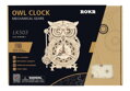 ROBOTIME Rokr 3D dřevěné puzzle Stolní hodiny s časovačem Sova 161 dílků