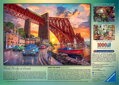 RAVENSBURGER Puzzle Forth Bridge při západu slunce, Skotsko 1000 dílků