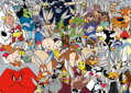 RAVENSBURGER Puzzle Challenge: Looney Tunes 1000 dílků