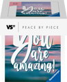 RAVENSBURGER Puzzle Peace by Piece: You are amazing! 99 dílků