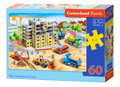 CASTORLAND Puzzle Velké staveniště 60 dílků