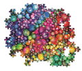 CLEMENTONI Puzzle ColorBoom: Nádherné kuličky 1000 dílků
