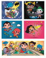 CLEMENTONI Puzzle DC Super Friends 10v1