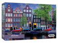 GIBSONS Panoramatické puzzle Amsterdam 636 dílků