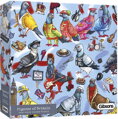 GIBSONS Puzzle Holubi z Británie 1000 dílků