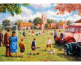 GIBSONS Puzzle Pohled od postranní čáry 2x500 dílků
