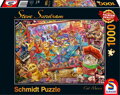 SCHMIDT Puzzle Kočičí mánie 1000 dílků