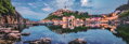 DINO Panoramatické puzzle Ostrov Krk 1000 dílků