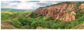 DINO Panoramatické puzzle Červená rokle 1000 dílků