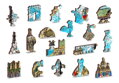 WOODEN CITY Dřevěné puzzle Katedrála Notre-Dame 2v1, 1010 dílků EKO