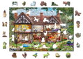 WOODEN CITY Dřevěné puzzle Dům na letní sezónu 2v1, 505 dílků EKO