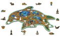 WOODEN CITY Dřevěné puzzle Klenoty moře 250 dílků EKO