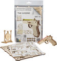 WOODEN CITY 3D puzzle Pistole Legend BRT-9, 31 dílů