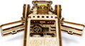 WOODEN CITY 3D puzzle Automobil Hot Rod 141 dílů