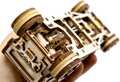 WOODEN CITY 3D puzzle Automobil Hot Rod 141 dílů