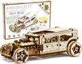 WOODEN CITY 3D puzzle Automobil Hot Rod 141 dílů