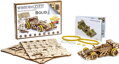 WOODEN CITY 3D puzzle Závodní vůz Bolid 108 dílů