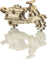 WOODEN CITY 3D puzzle mini sada Widgets: Historická vozidla 35 dílků