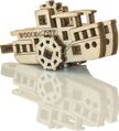 WOODEN CITY 3D puzzle mini sada Widgets: Lodě 28 dílků