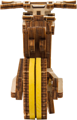 WOODEN CITY 3D puzzle Motorka MotoCross 88 dílů