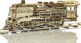 WOODEN CITY 3D puzzle Express s kolejemi 400 dílů
