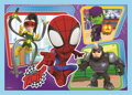 TREFL Puzzle Spidey a jeho úžasní přátelé 4v1 (12,15,20,24 dílků)
