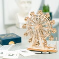 ROBOTIME Rolife 3D dřevěné puzzle Ruské kolo 120 dílků