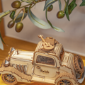 ROBOTIME Rolife 3D dřevěné puzzle Historický automobil 164 dílků