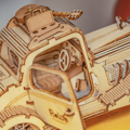 ROBOTIME Rolife 3D dřevěné puzzle Historický automobil 164 dílků