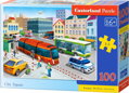 CASTORLAND Puzzle Náměstí 100 dílků