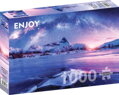 ENJOY Puzzle Mléčná dráha nad Lofoty, Norsko 1000 dílků