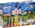 ENJOY Puzzle Náměstí Jackson Square, New Orleans 1000 dílků