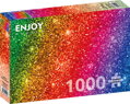 ENJOY Puzzle Duhový třpytivý gradient 1000 dílků