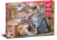 CHERRY PAZZI Puzzle Kočičí posezení 1000 dílků
