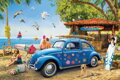 EUROGRAPHICS Puzzle VW Brouk a surfaři 1000 dílků