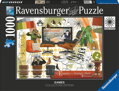 RAVENSBURGER Puzzle Eames: Design Classics 1000 dílků