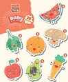 ART PUZZLE Baby Puzzle Ovoce a zelenina (2-4 dílky)