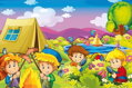 ART PUZZLE Dřevěné puzzle Zvědaví táborníci 25 dílků